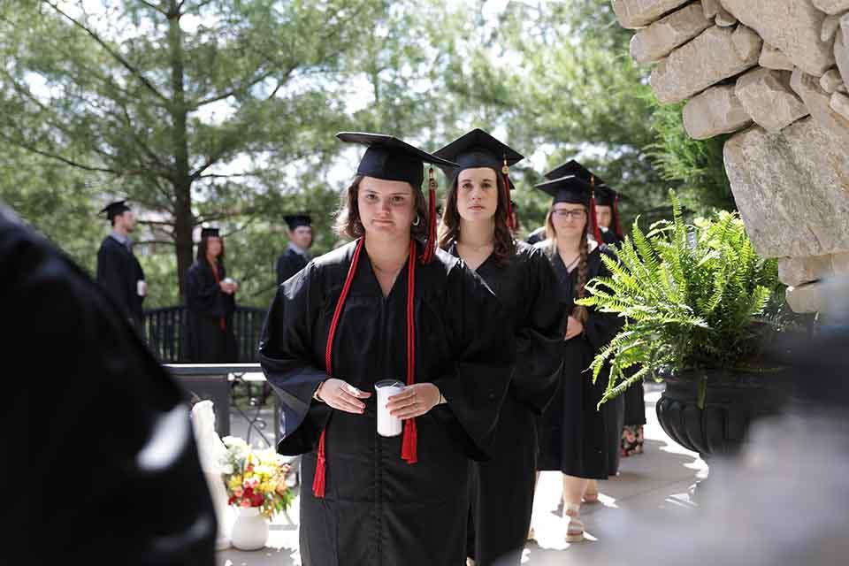 Graduates at the March of Light