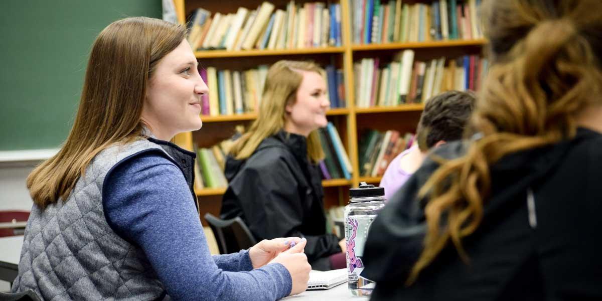 Students in class